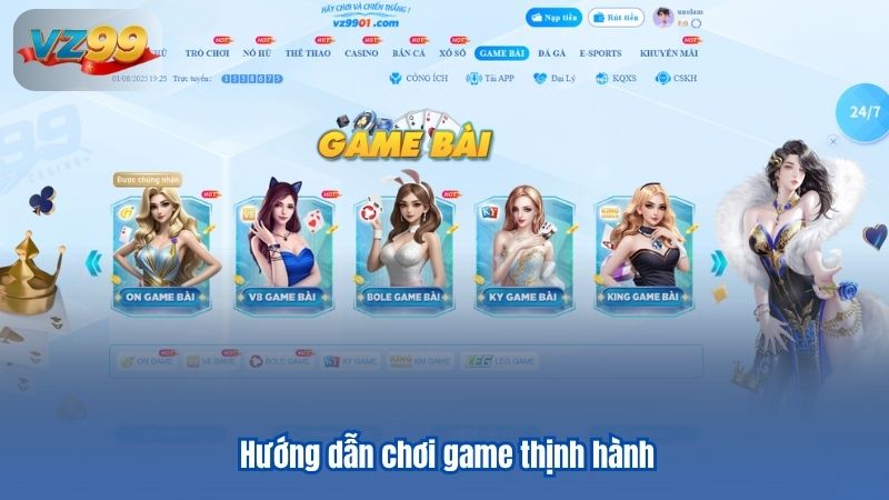 Hướng dẫn chơi game thịnh hành